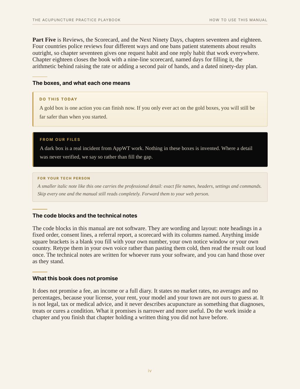 The Acupuncture Practice Playbook, preview page 7
