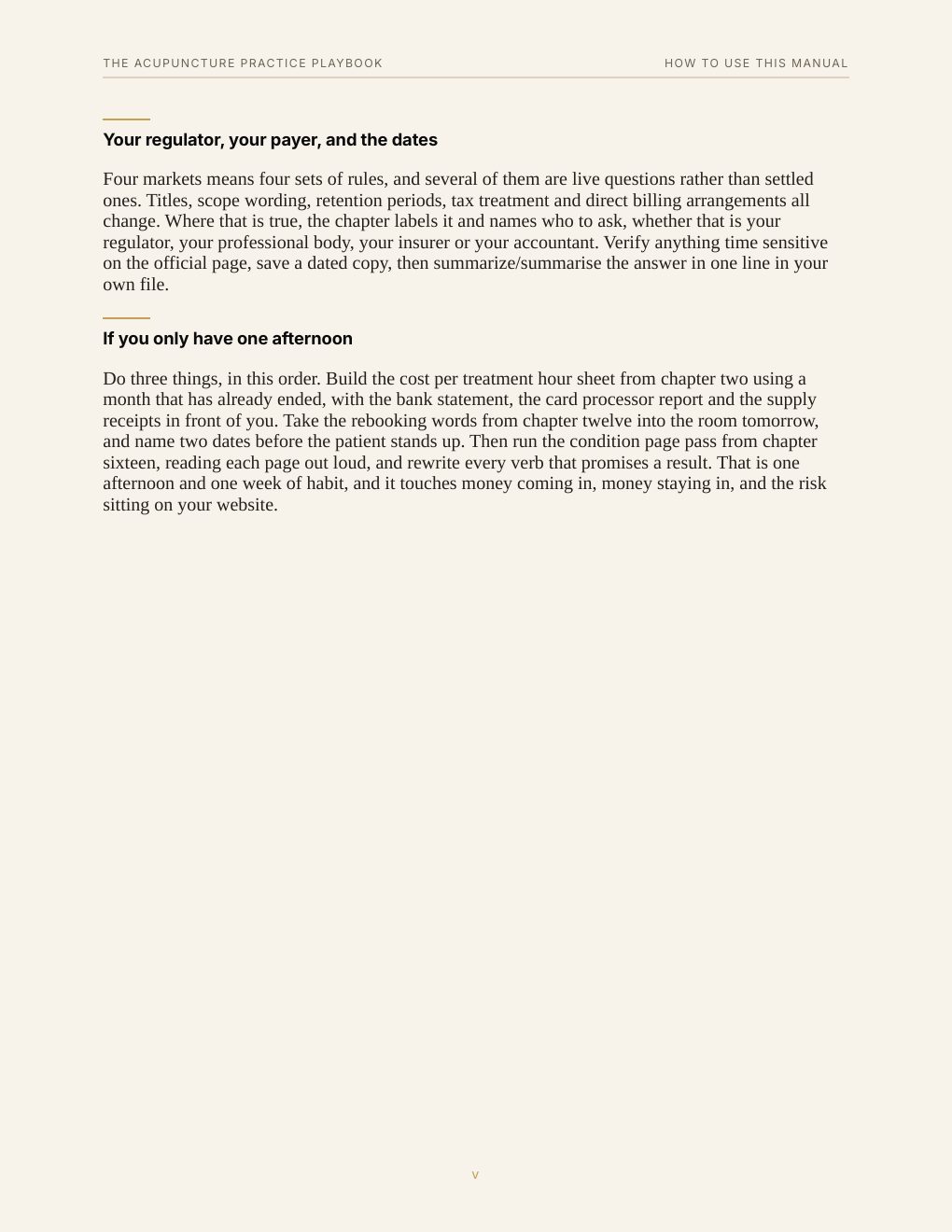 The Acupuncture Practice Playbook, preview page 8