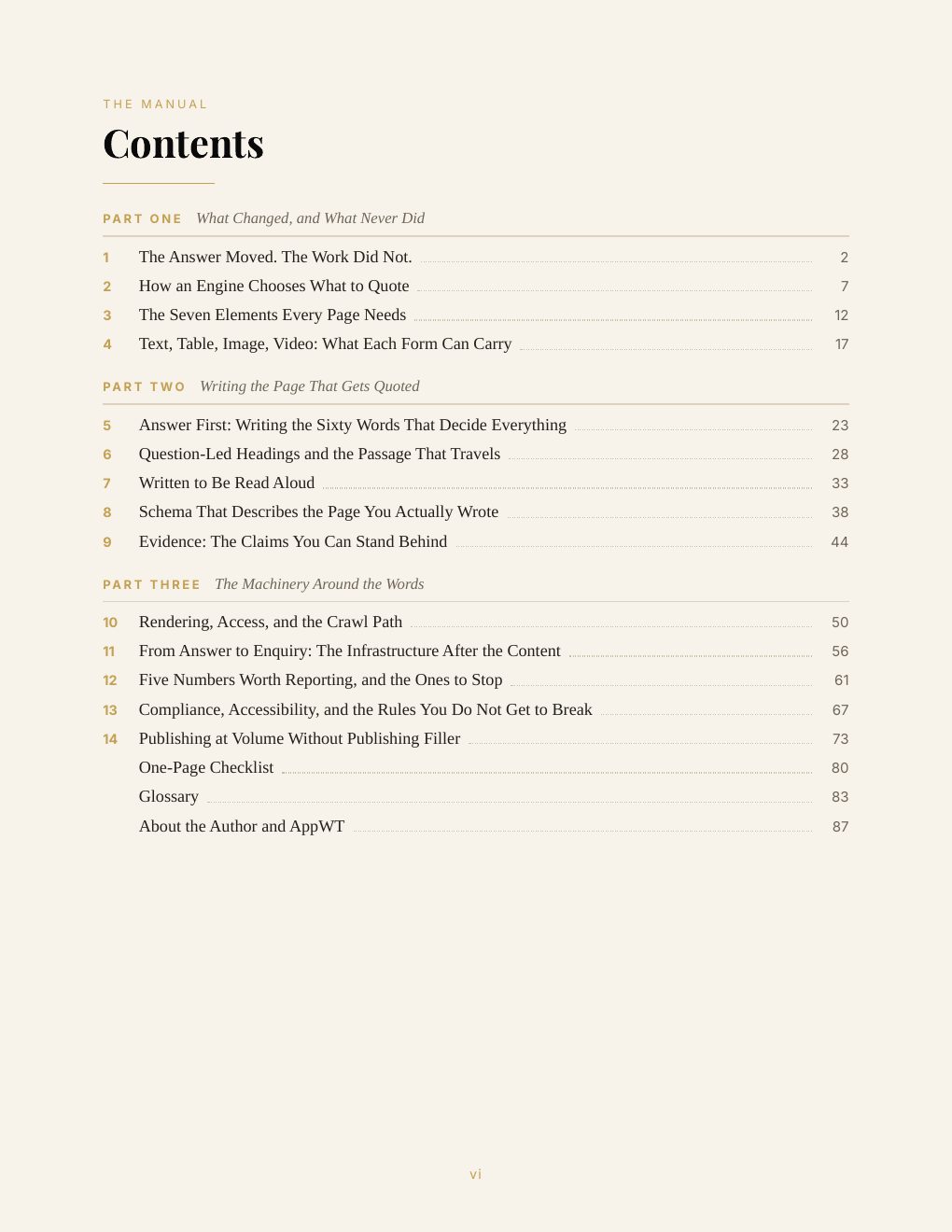 Content Strategy for the Answer Engine, preview page 9