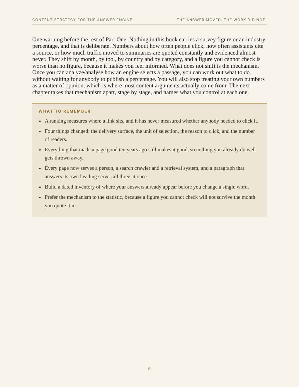 Content Strategy for the Answer Engine, preview page 15