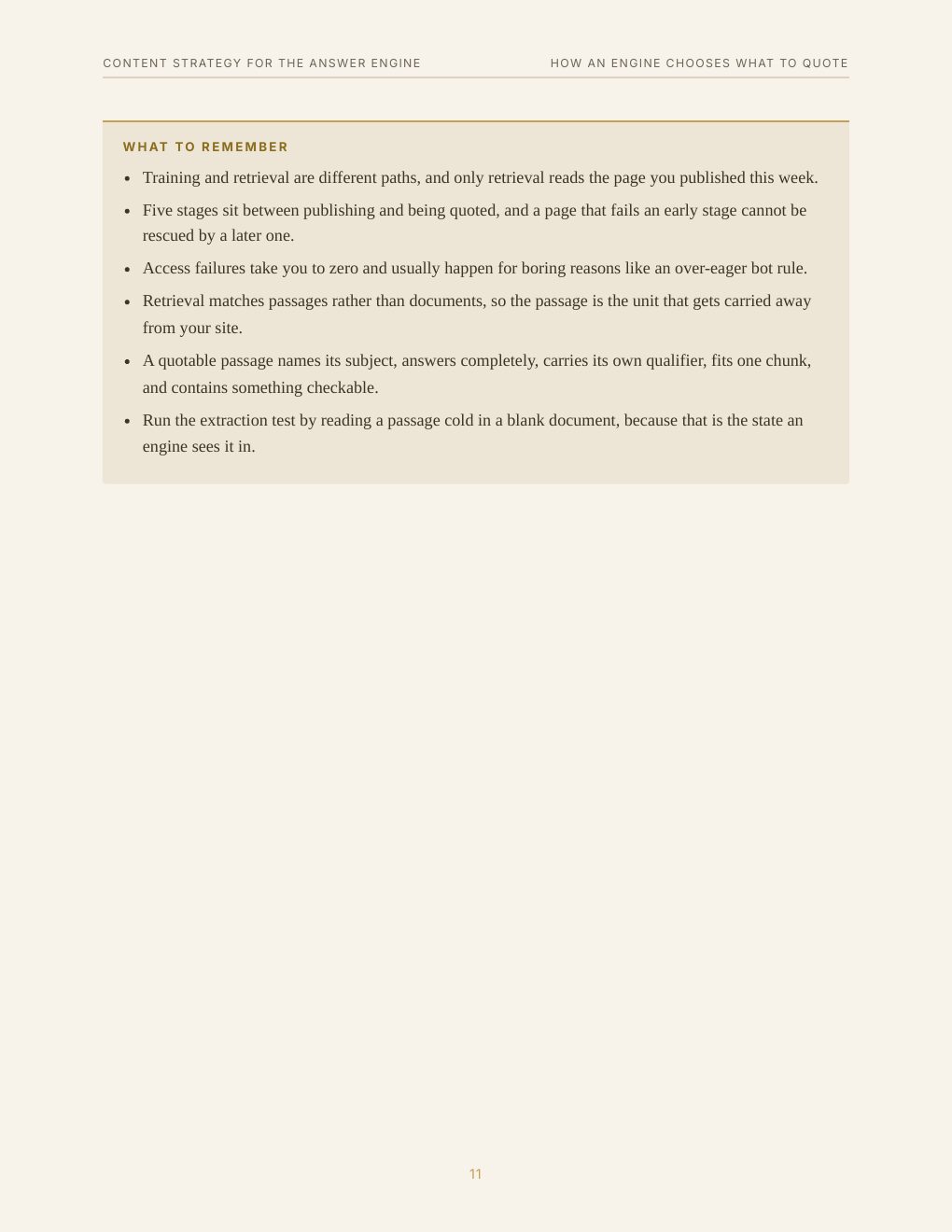 Content Strategy for the Answer Engine, preview page 20