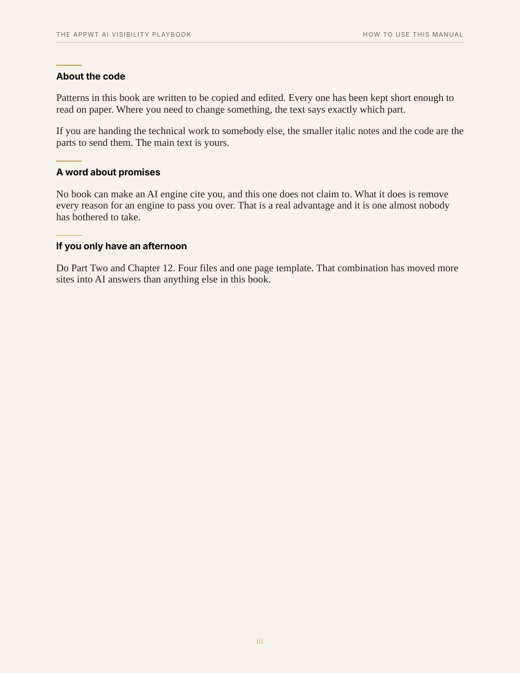 The AppWT AI Visibility Playbook, preview page 6