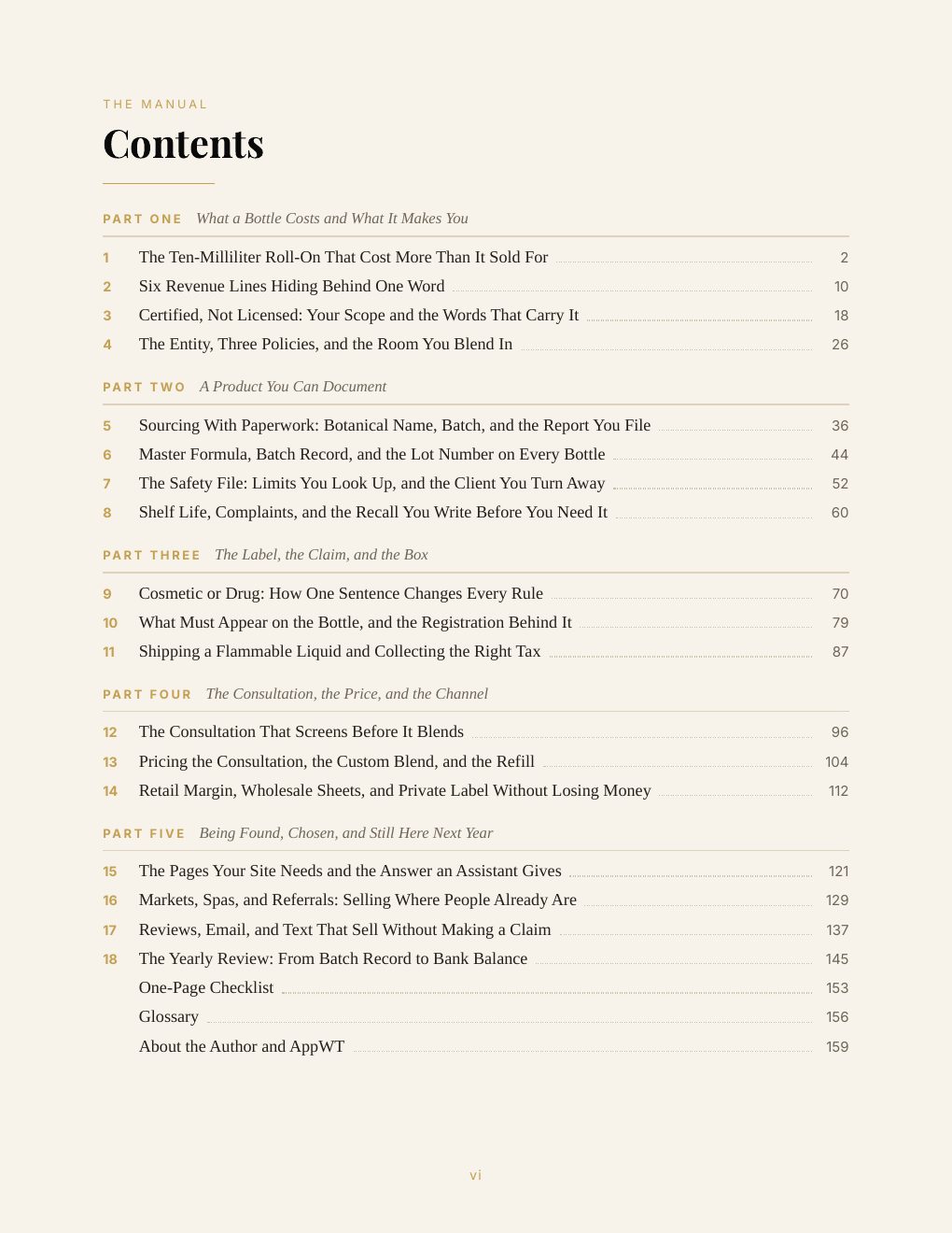 The Aromatherapy Business Handbook, preview page 9