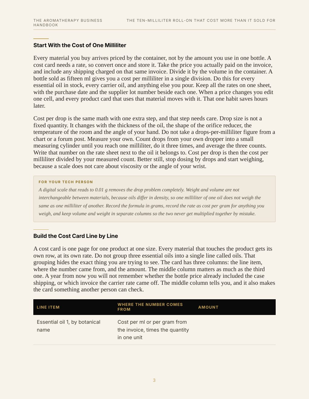 The Aromatherapy Business Handbook, preview page 12