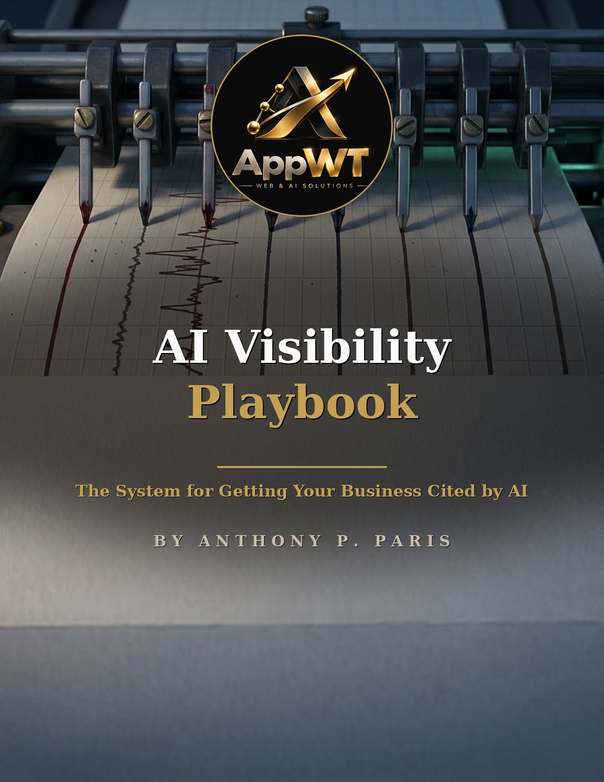 The AppWT AI Visibility Playbook front cover