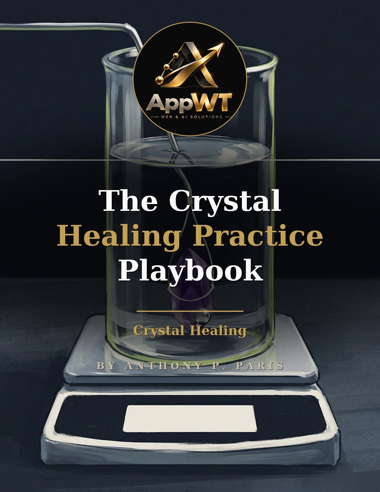 The Crystal Healing Practice Playbook front cover