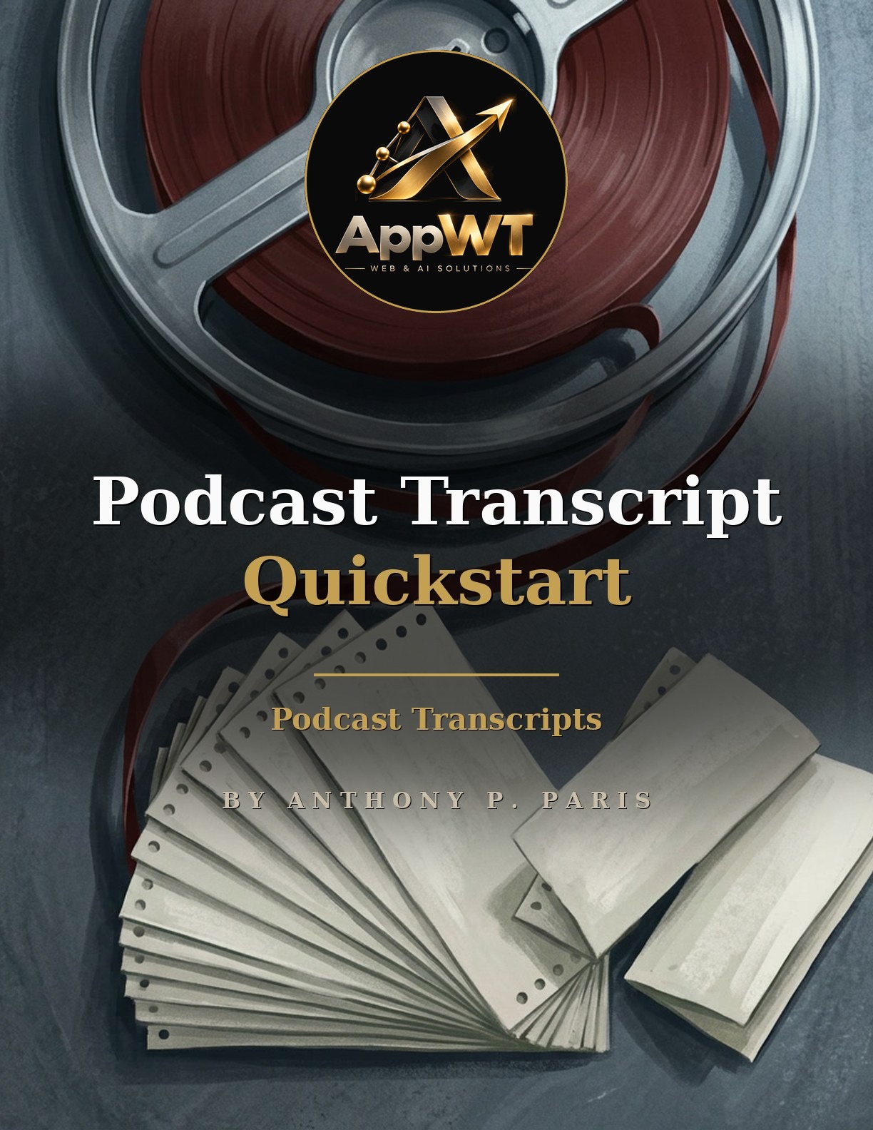 Podcast Transcript Quickstart front cover