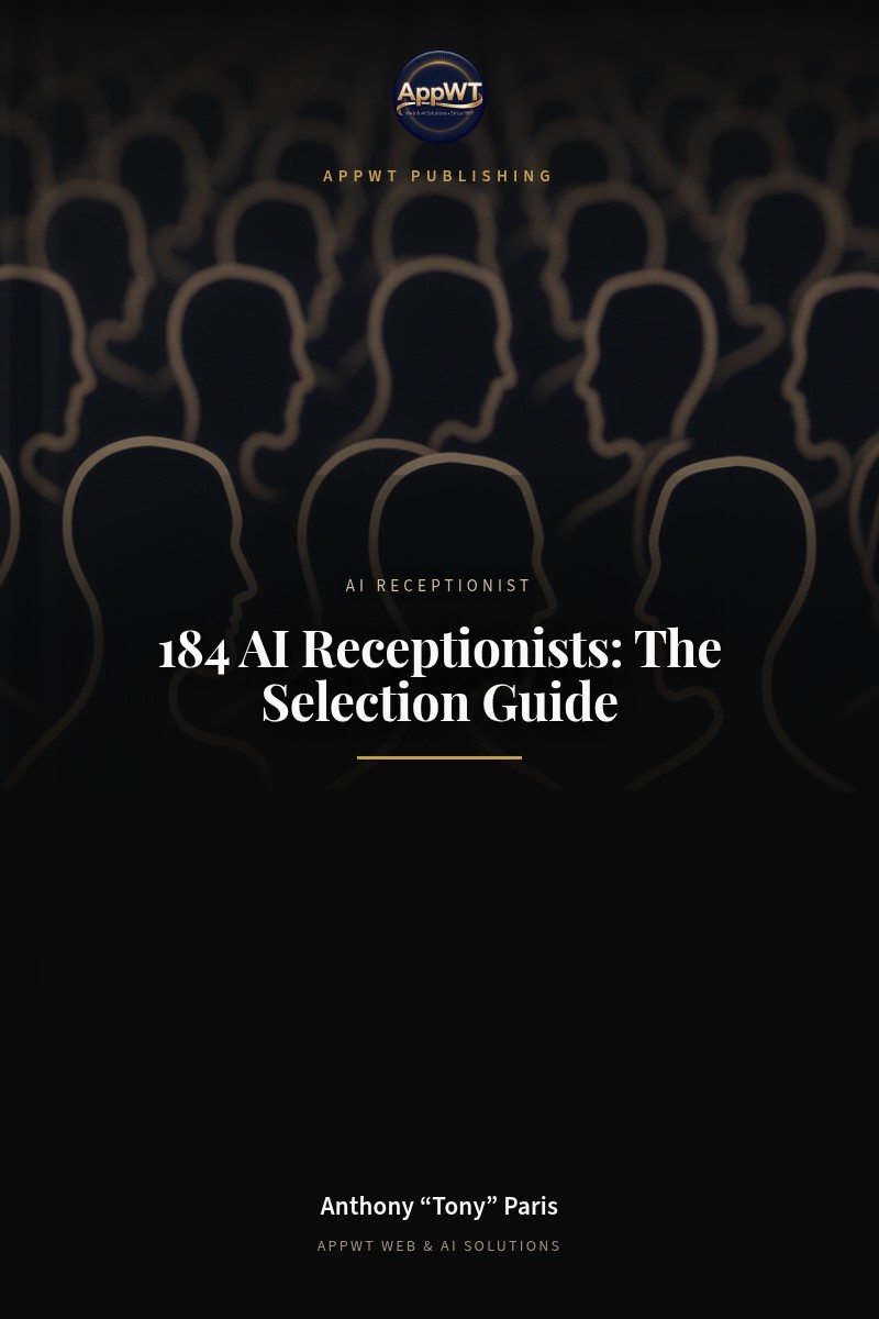 184 AI Receptionists: The Selection Guide front cover