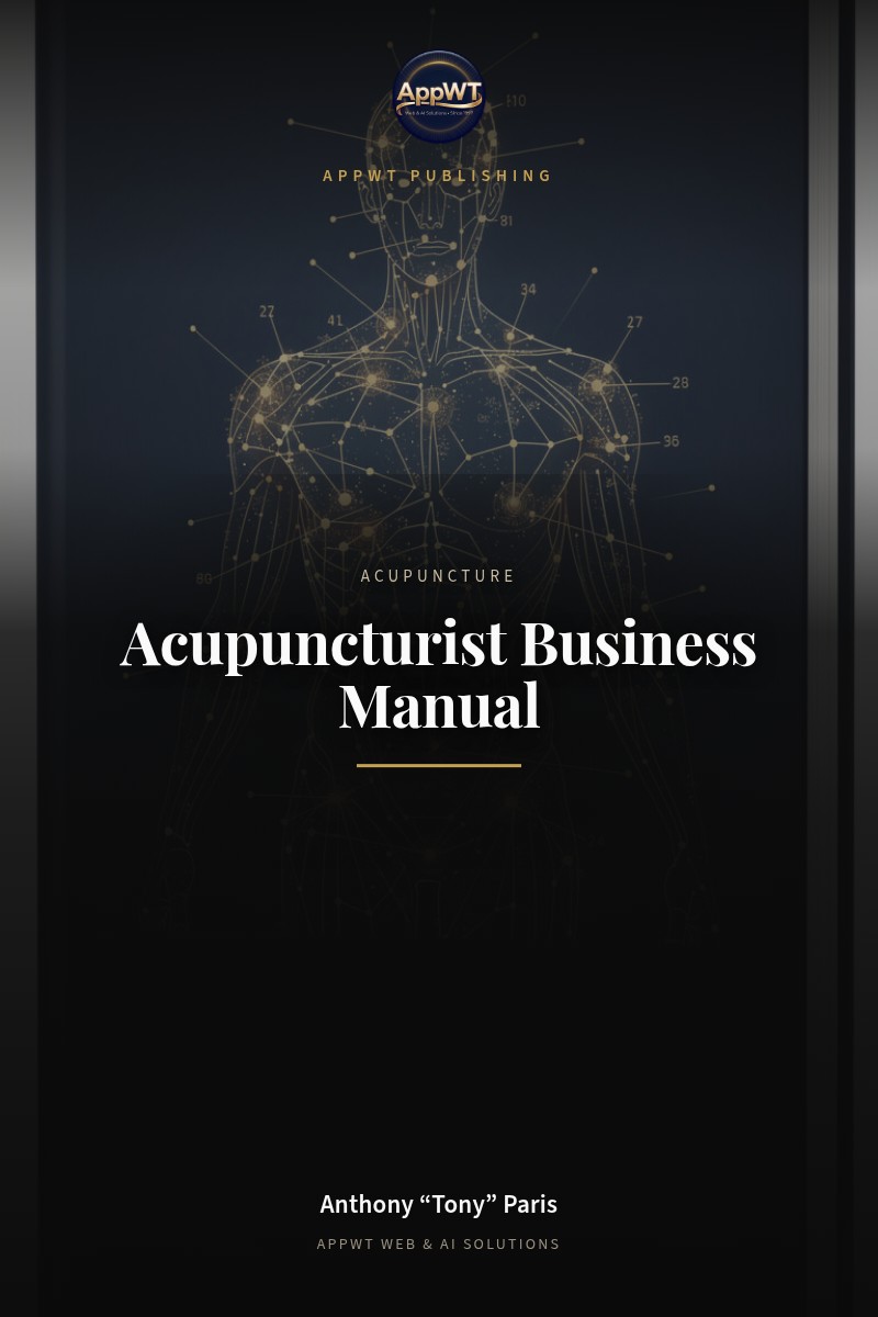 Acupuncturist Business Manual front cover