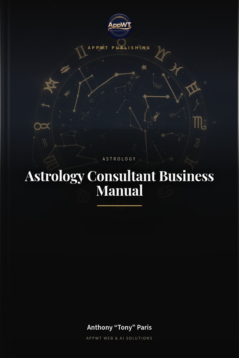 Astrology Consultant Business Manual front cover
