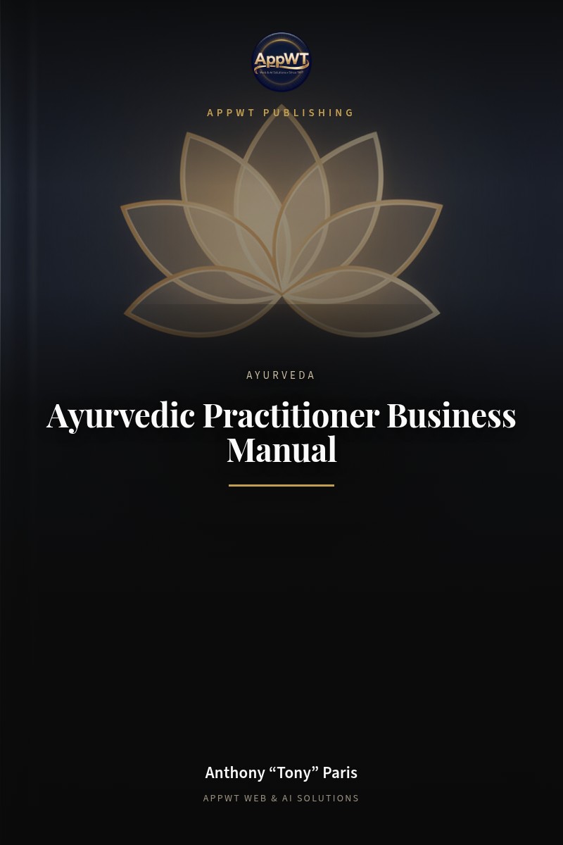 Ayurvedic Practitioner Business Manual front cover