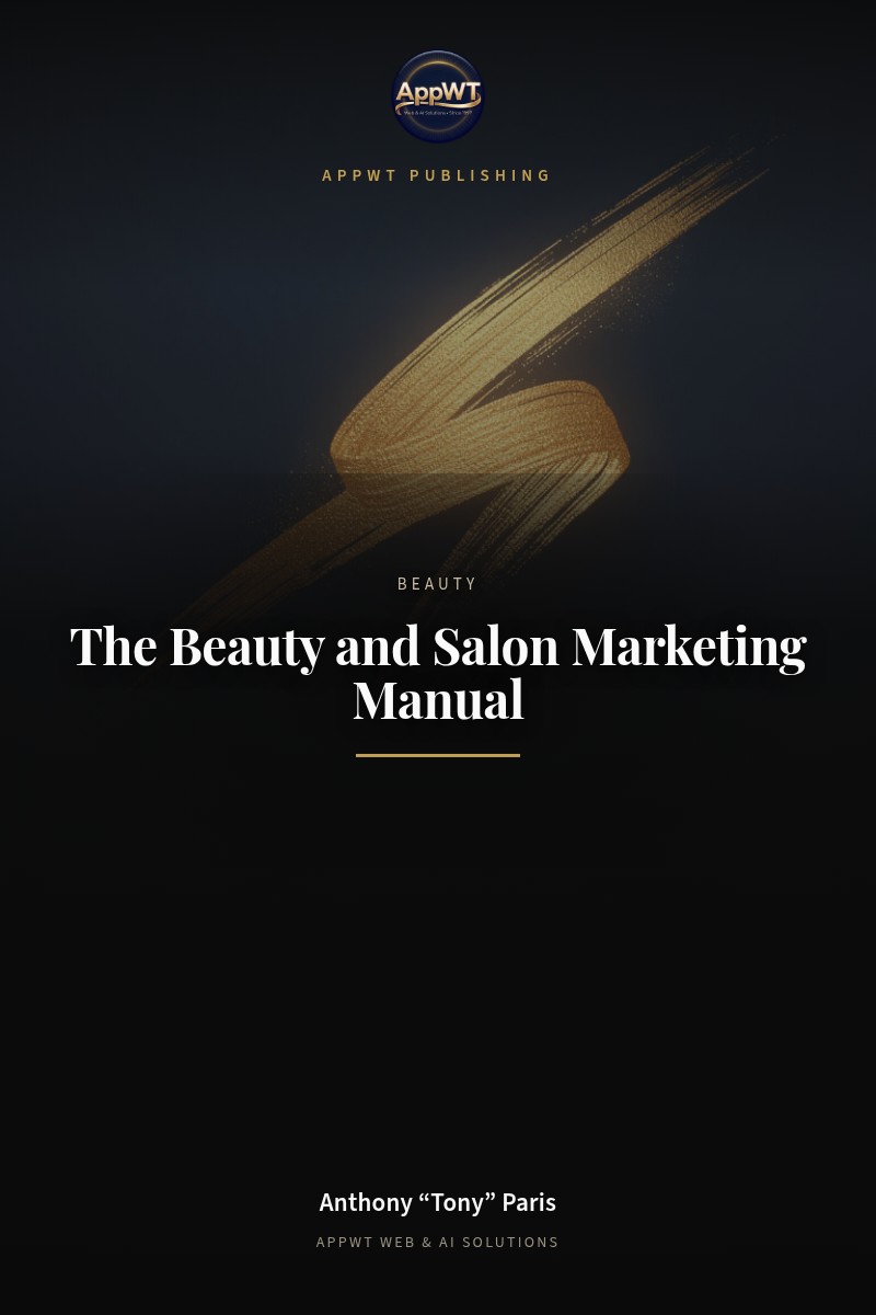 The Beauty and Salon Marketing Manual front cover