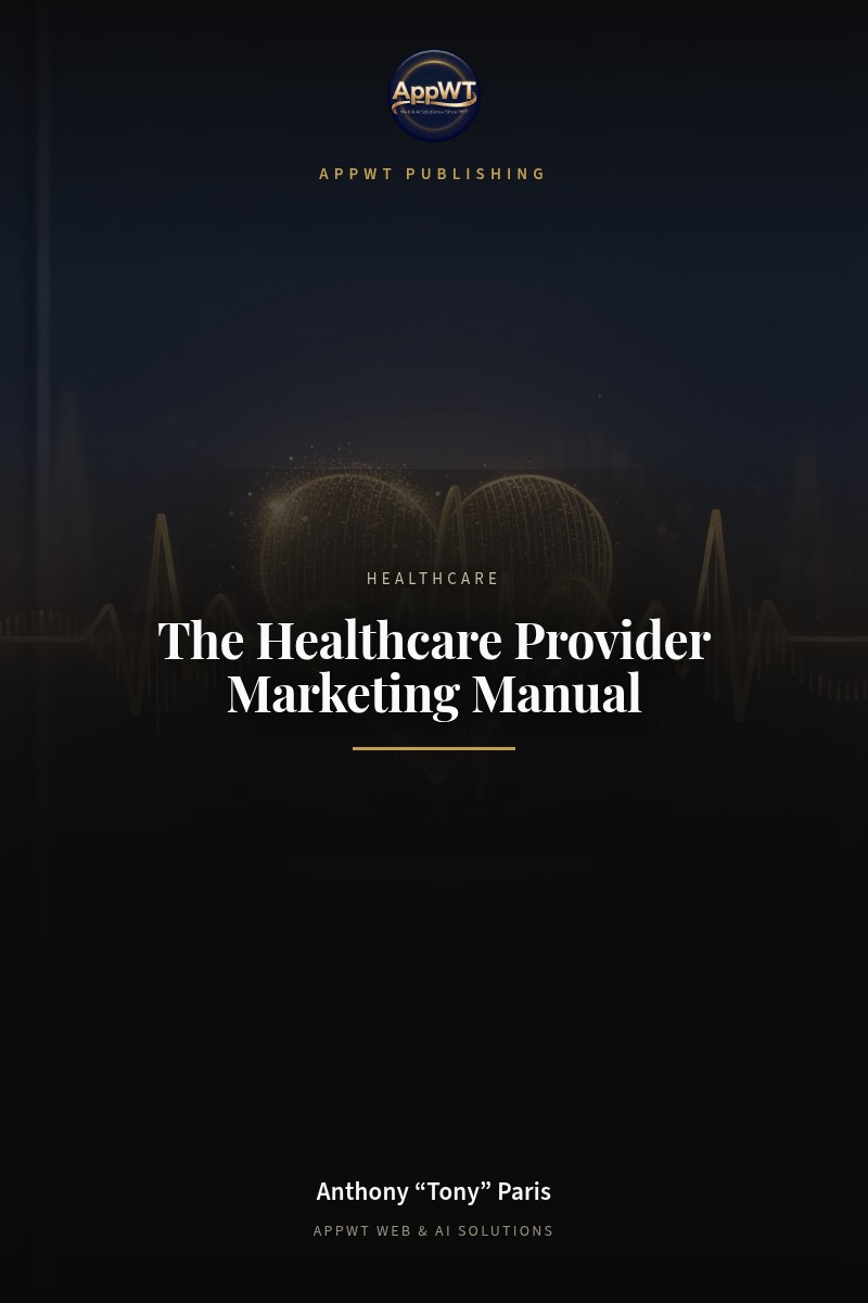 The Healthcare Provider Marketing Manual front cover