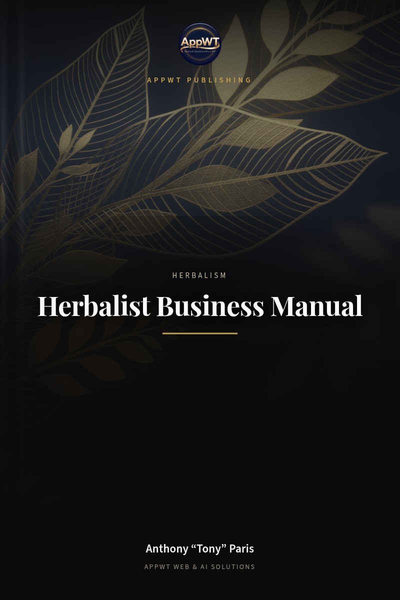 Herbalist Business Manual front cover