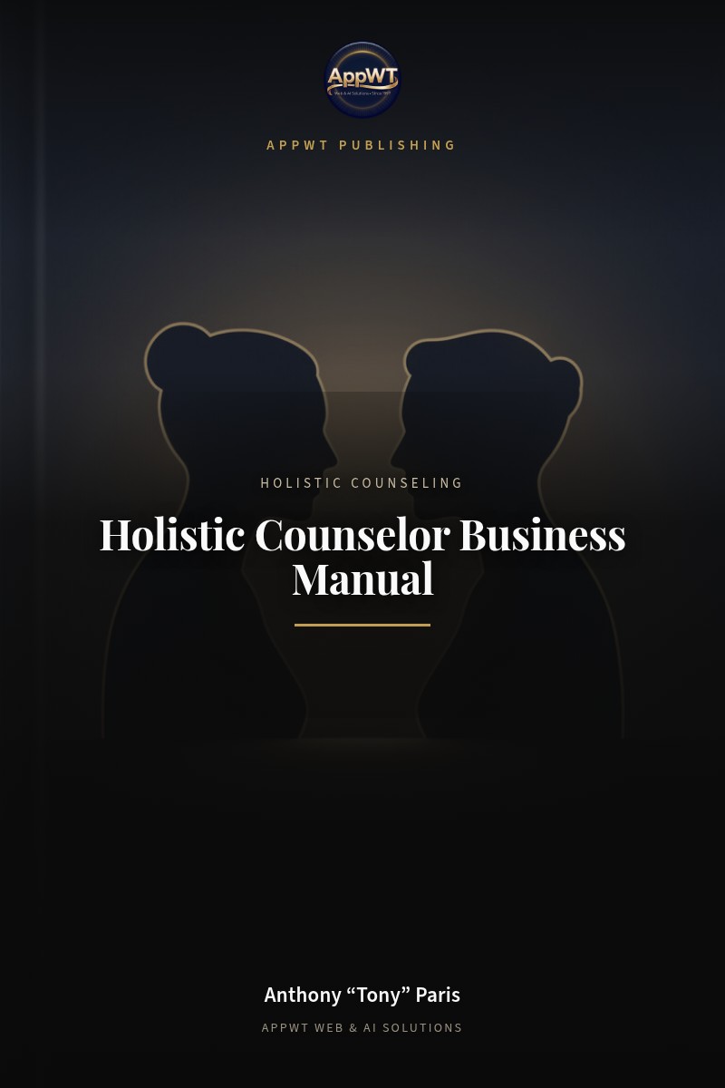 Holistic Counselor Business Manual front cover