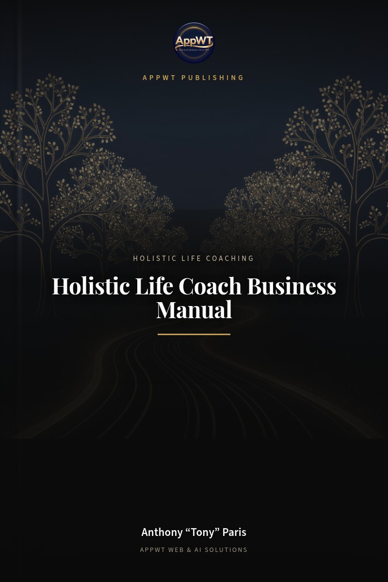 Holistic Life Coach Business Manual front cover