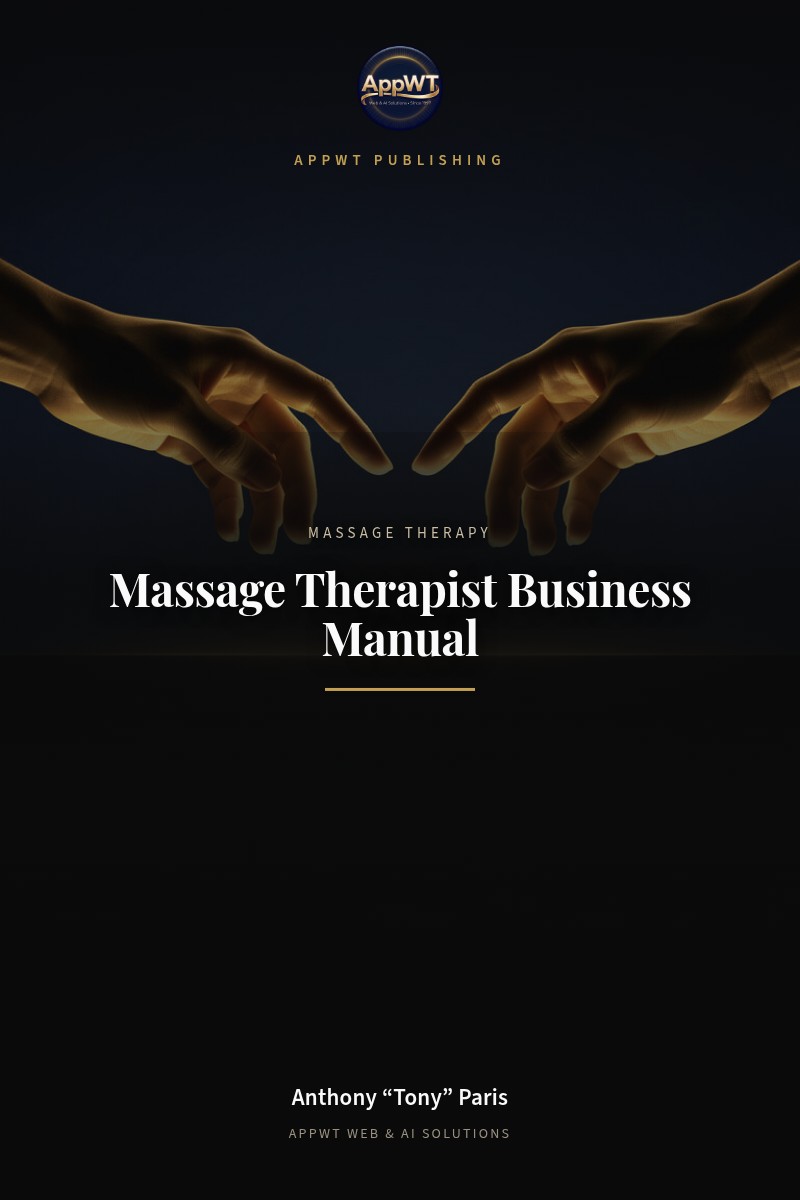 Massage Therapist Business Manual front cover