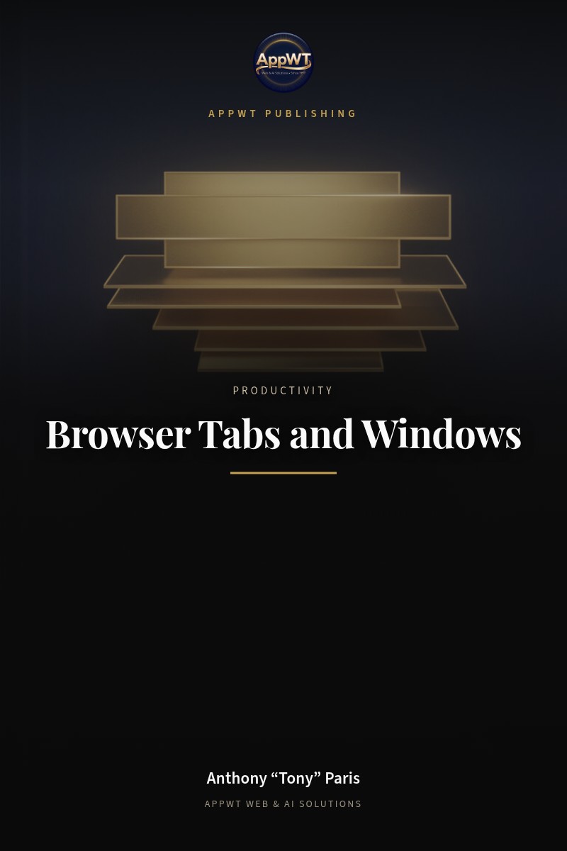Browser Tabs and Windows front cover