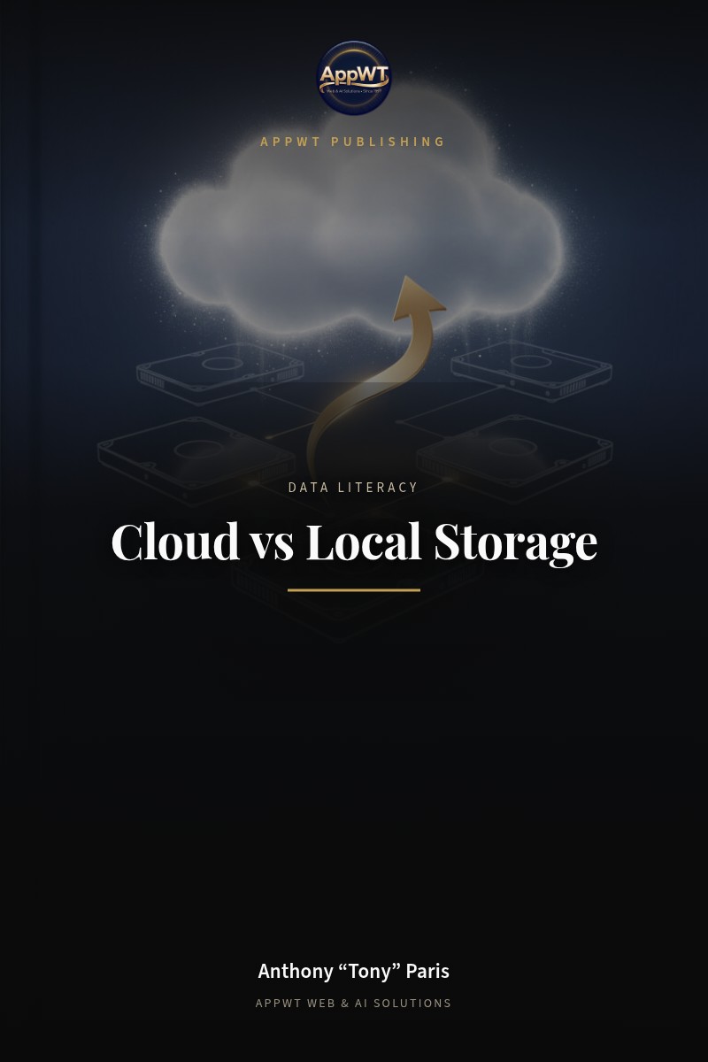 Cloud vs Local Storage front cover