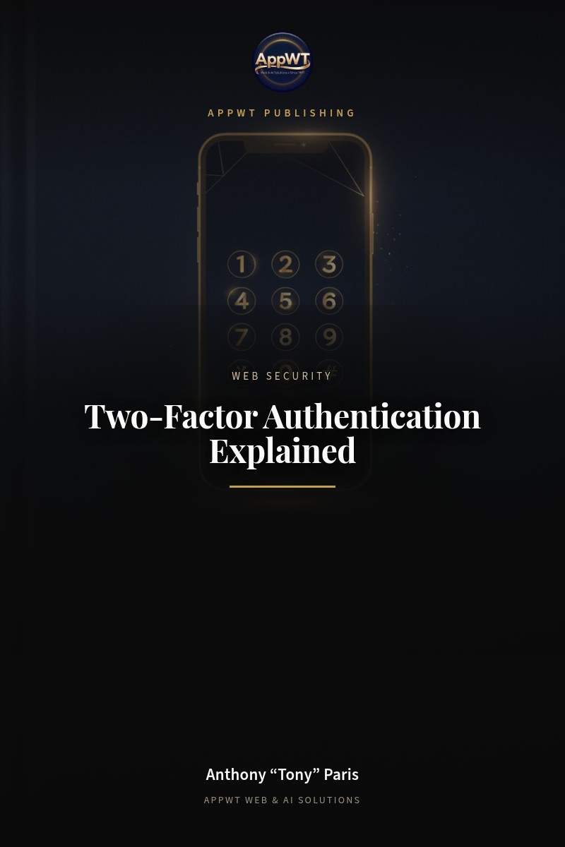 Two-Factor Authentication Explained front cover