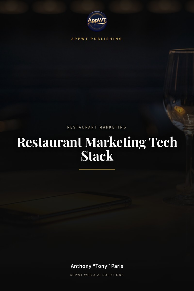 Restaurant Marketing Tech Stack front cover