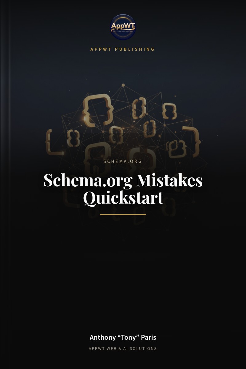 Schema.org Mistakes Quickstart front cover