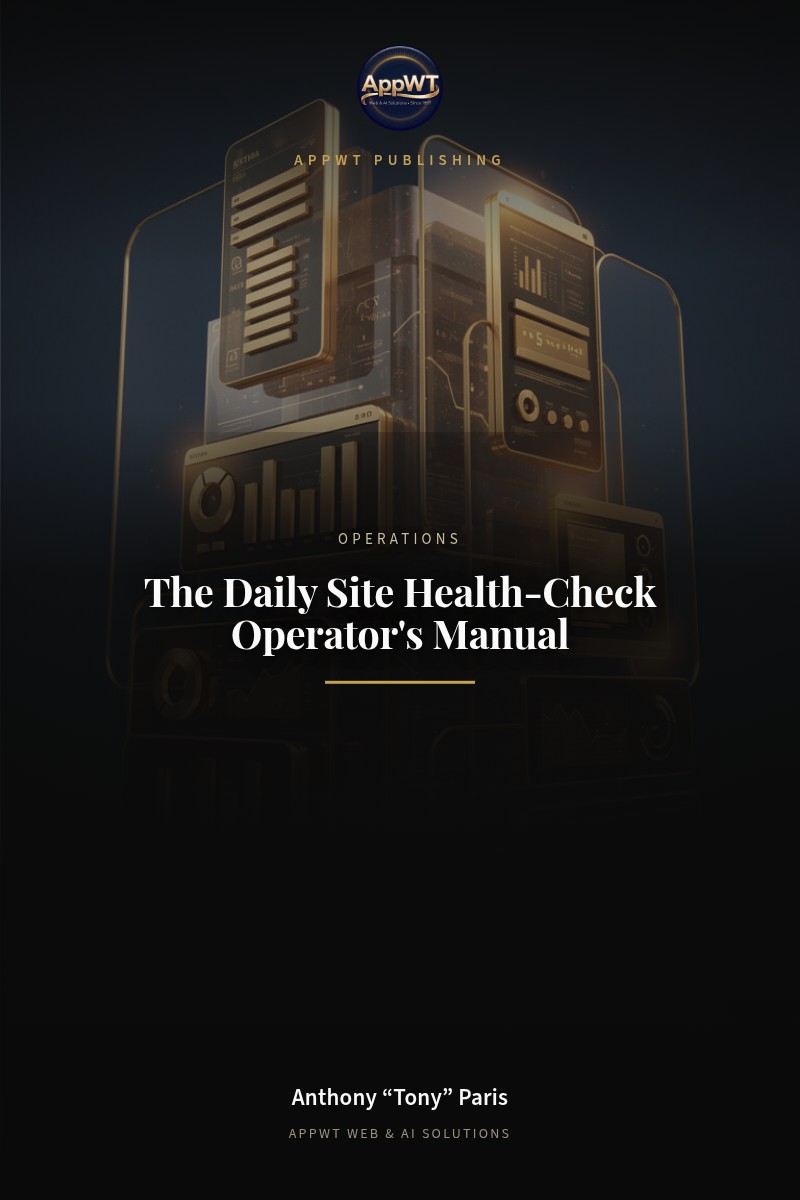 The Daily Site Health-Check Operator's Manual front cover