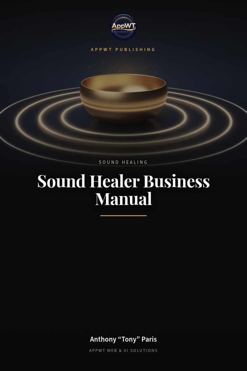 Sound Healer Business Manual front cover