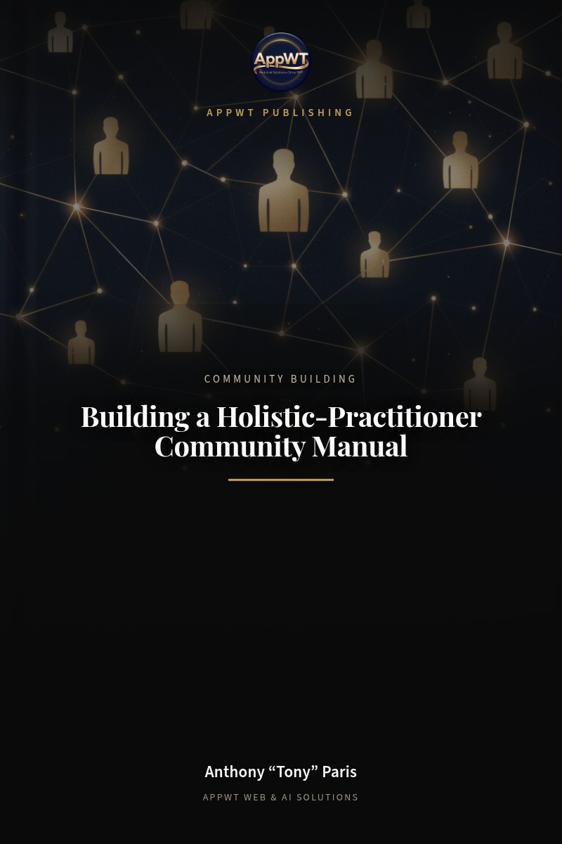 Building a Holistic-Practitioner Community Manual front cover