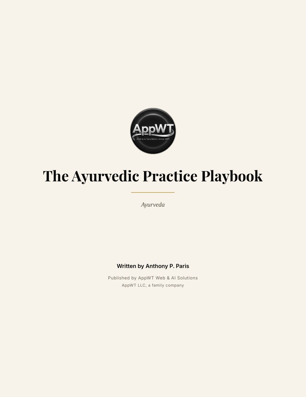 The Ayurvedic Practice Playbook, preview page 2