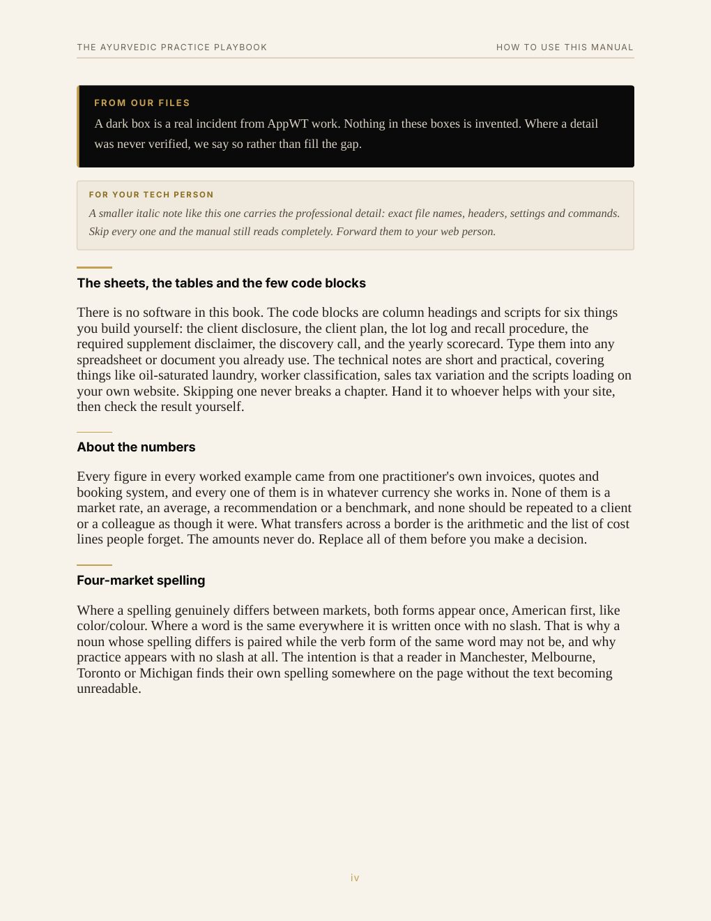 The Ayurvedic Practice Playbook, preview page 7