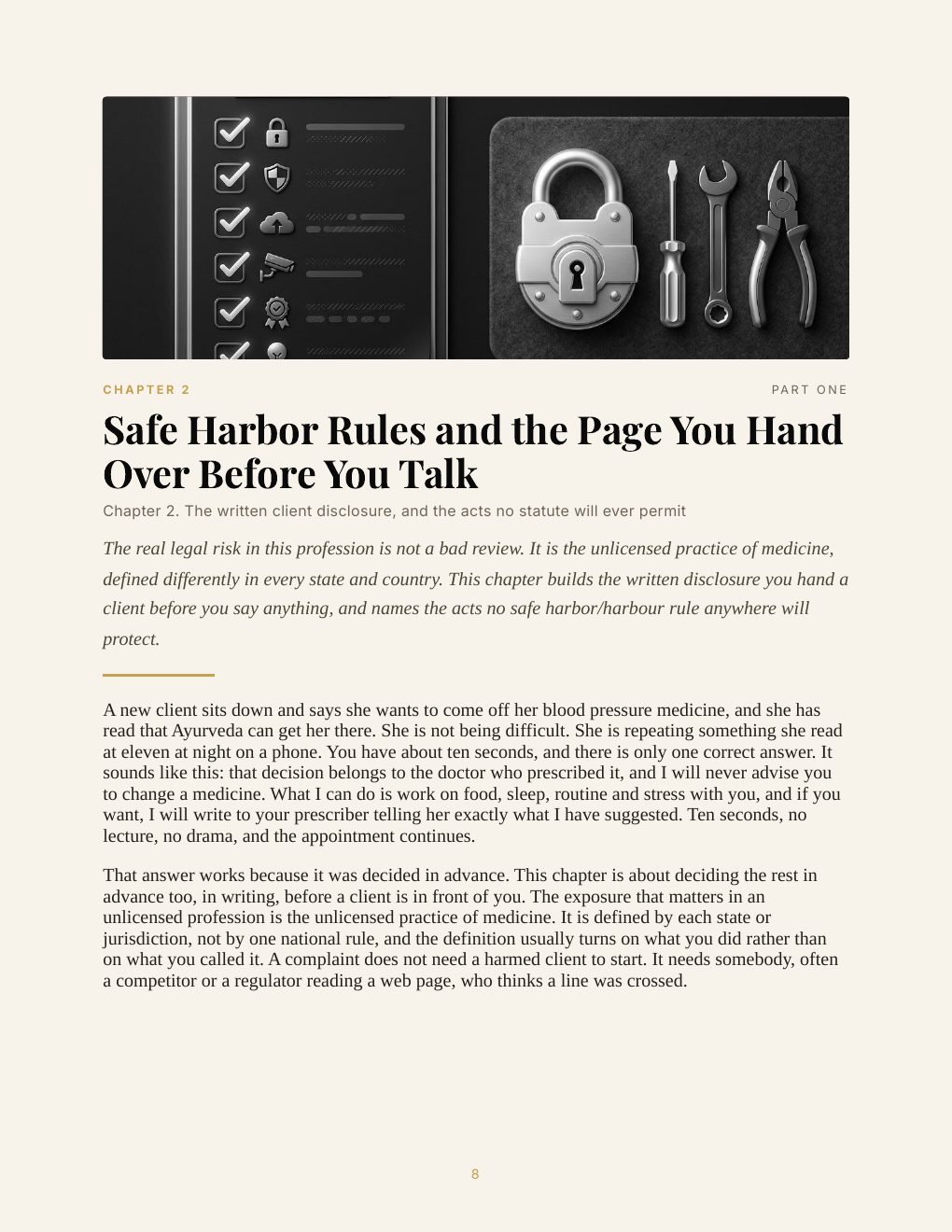The Ayurvedic Practice Playbook, preview page 17