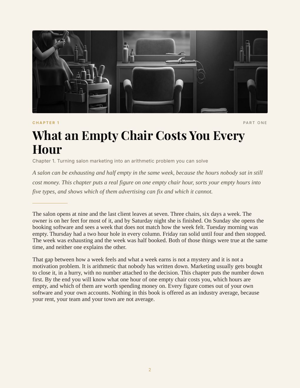 The Beauty and Salon Marketing Manual, preview page 10