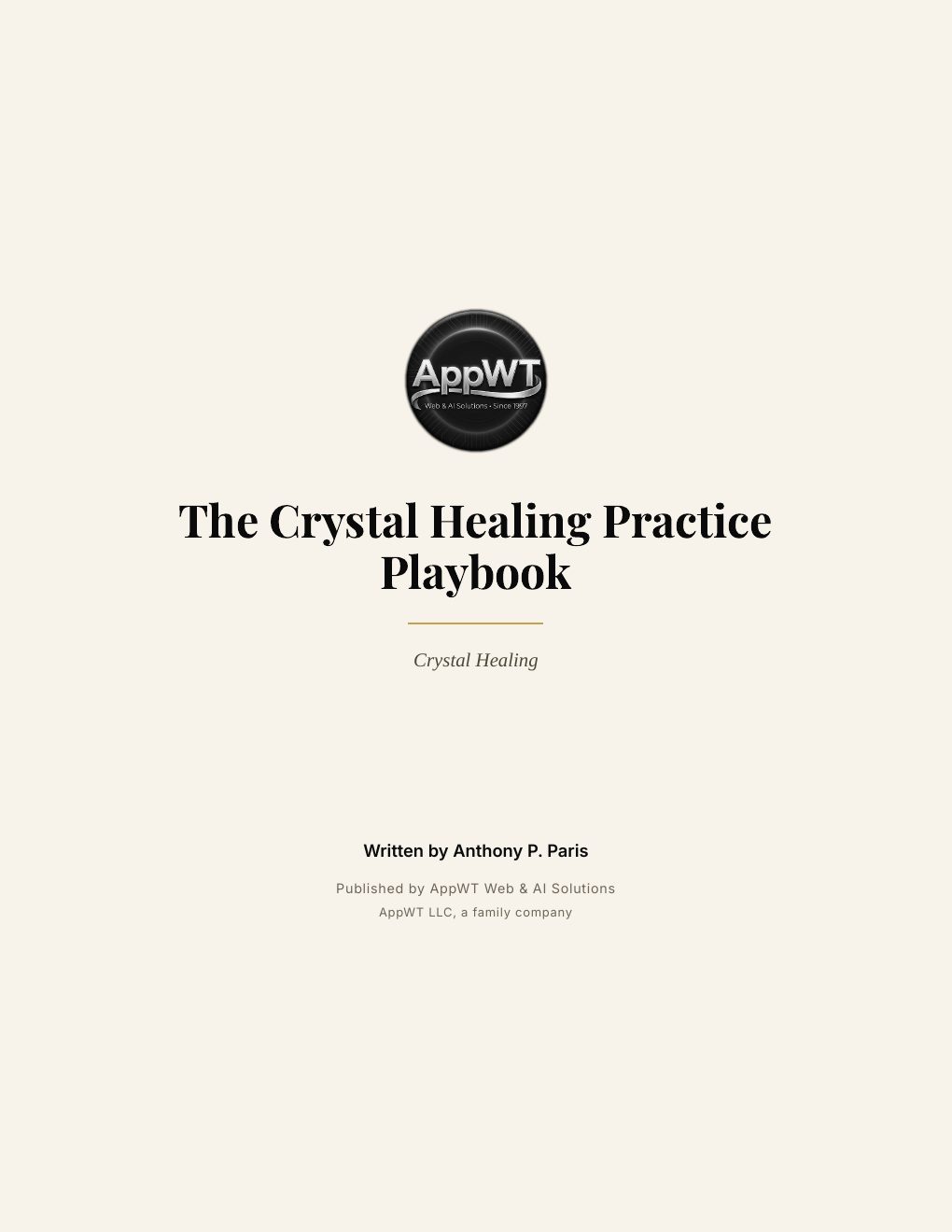 The Crystal Healing Practice Playbook, preview page 2