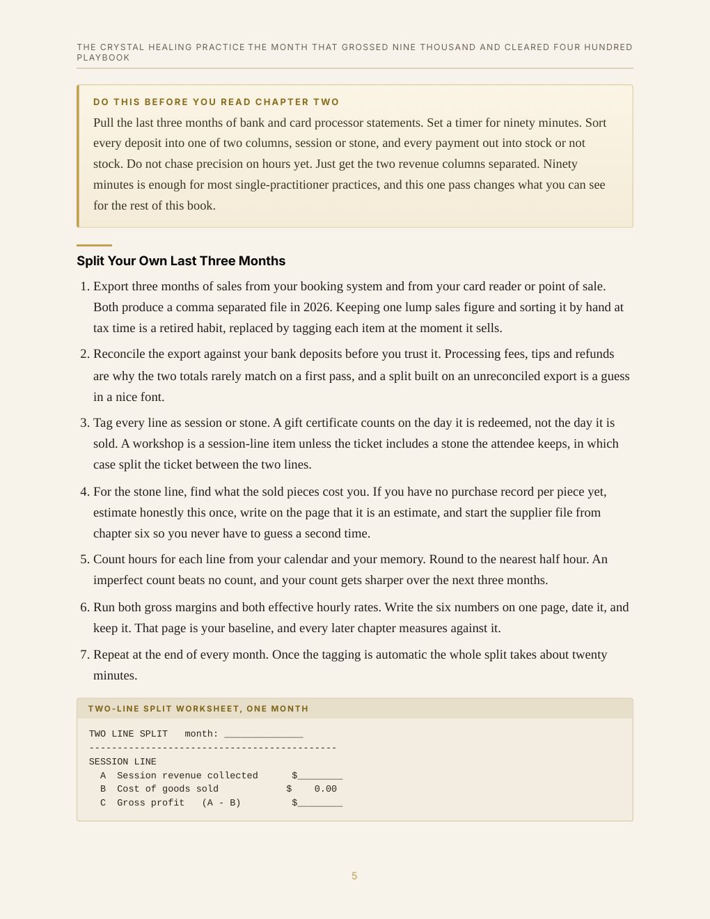 The Crystal Healing Practice Playbook, preview page 14