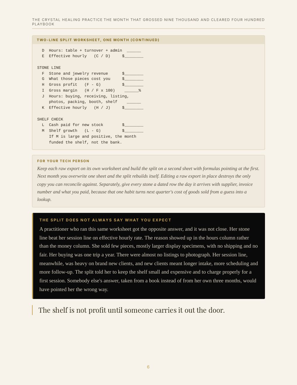 The Crystal Healing Practice Playbook, preview page 15