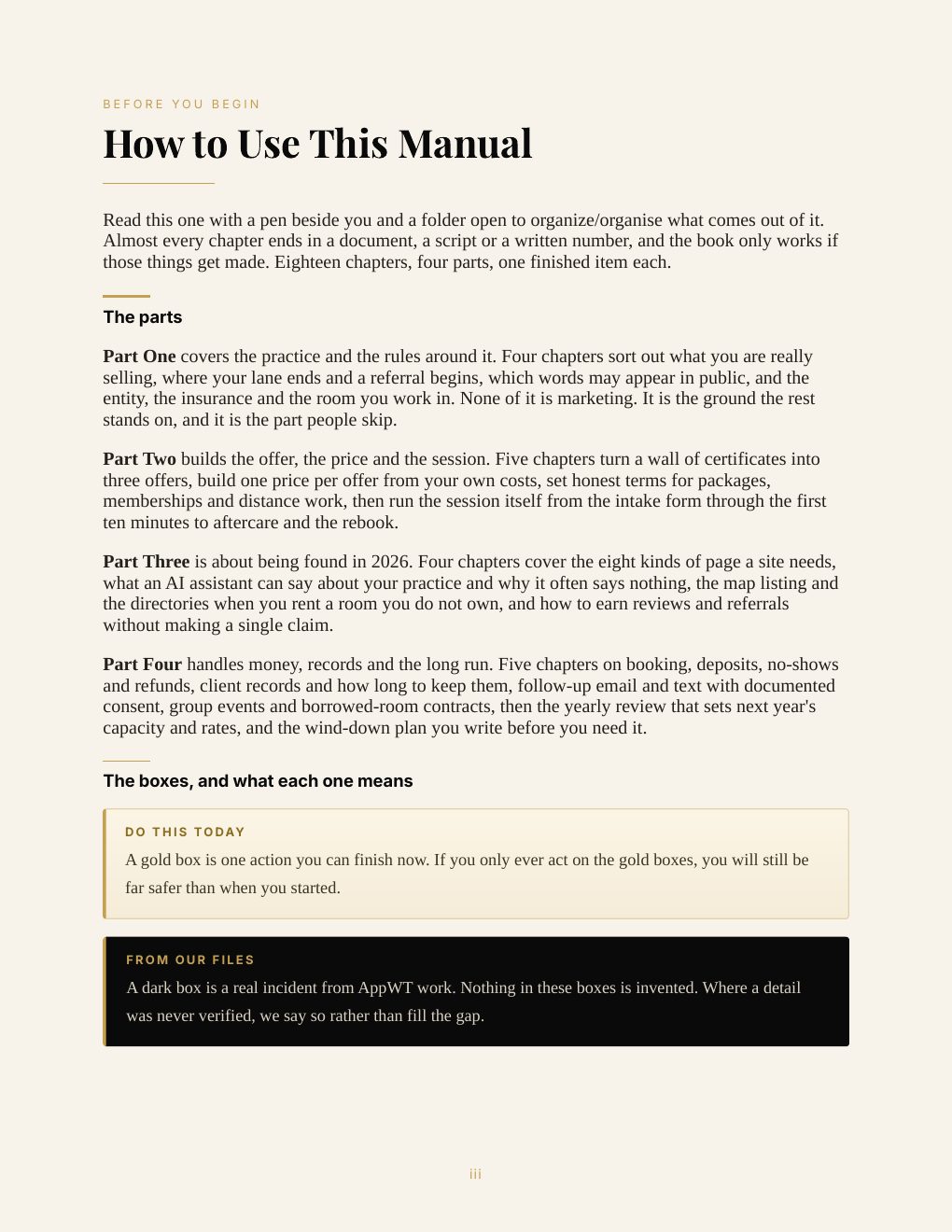 From Gifted to Booked: The Energy Healer's Business Manual, preview page 6