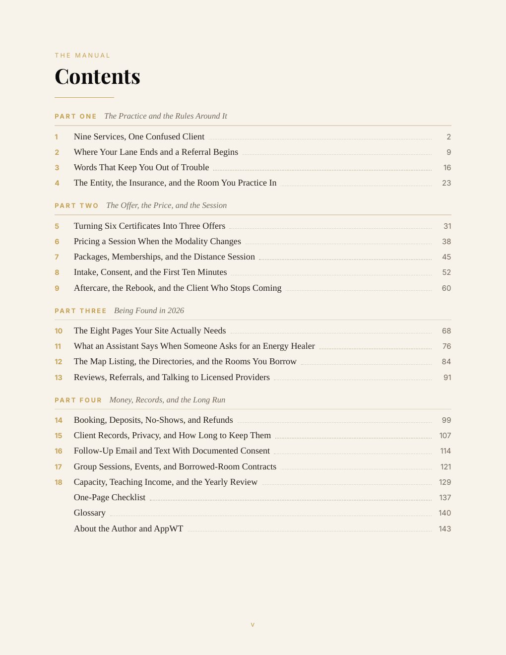 From Gifted to Booked: The Energy Healer's Business Manual, preview page 8