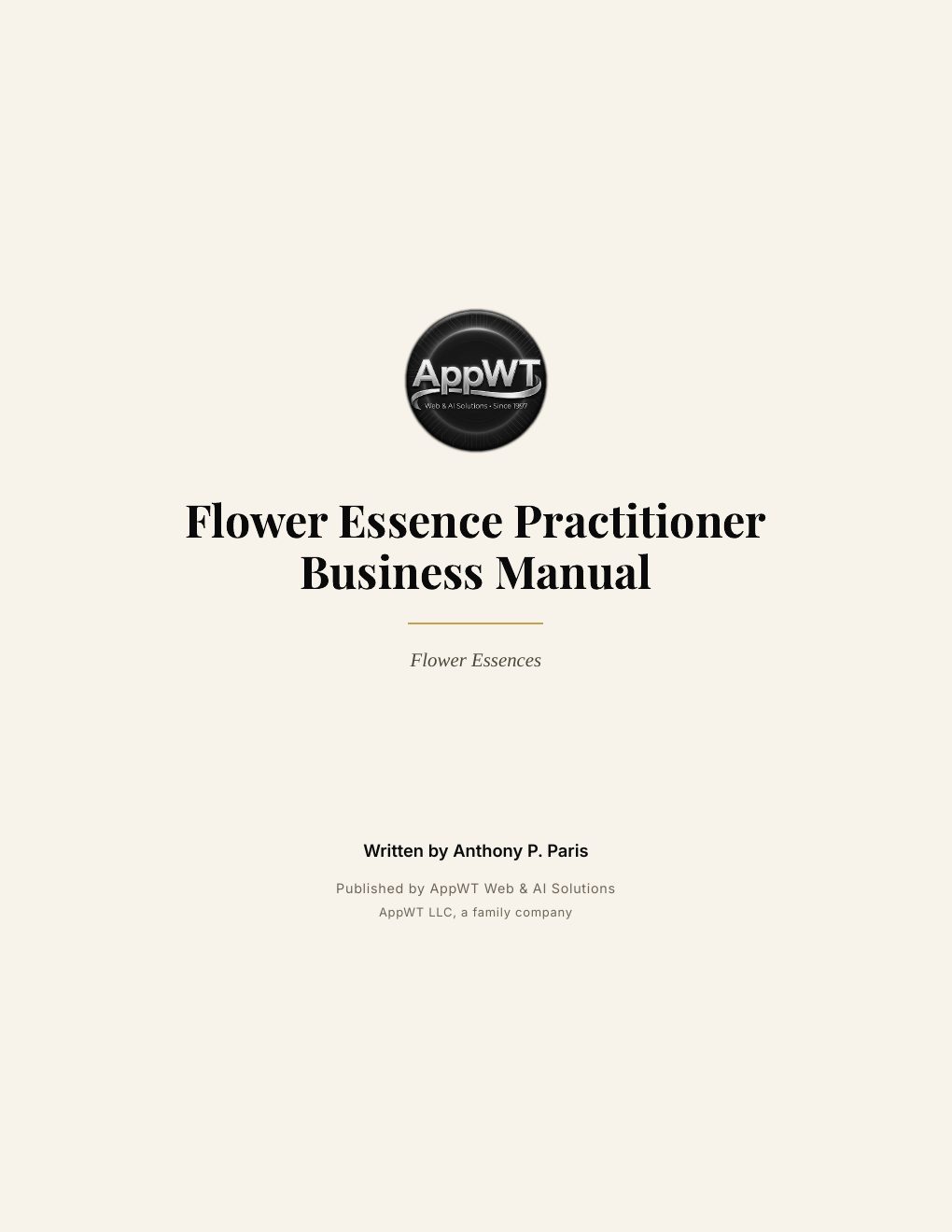 Flower Essence Practitioner Business Manual, preview page 2