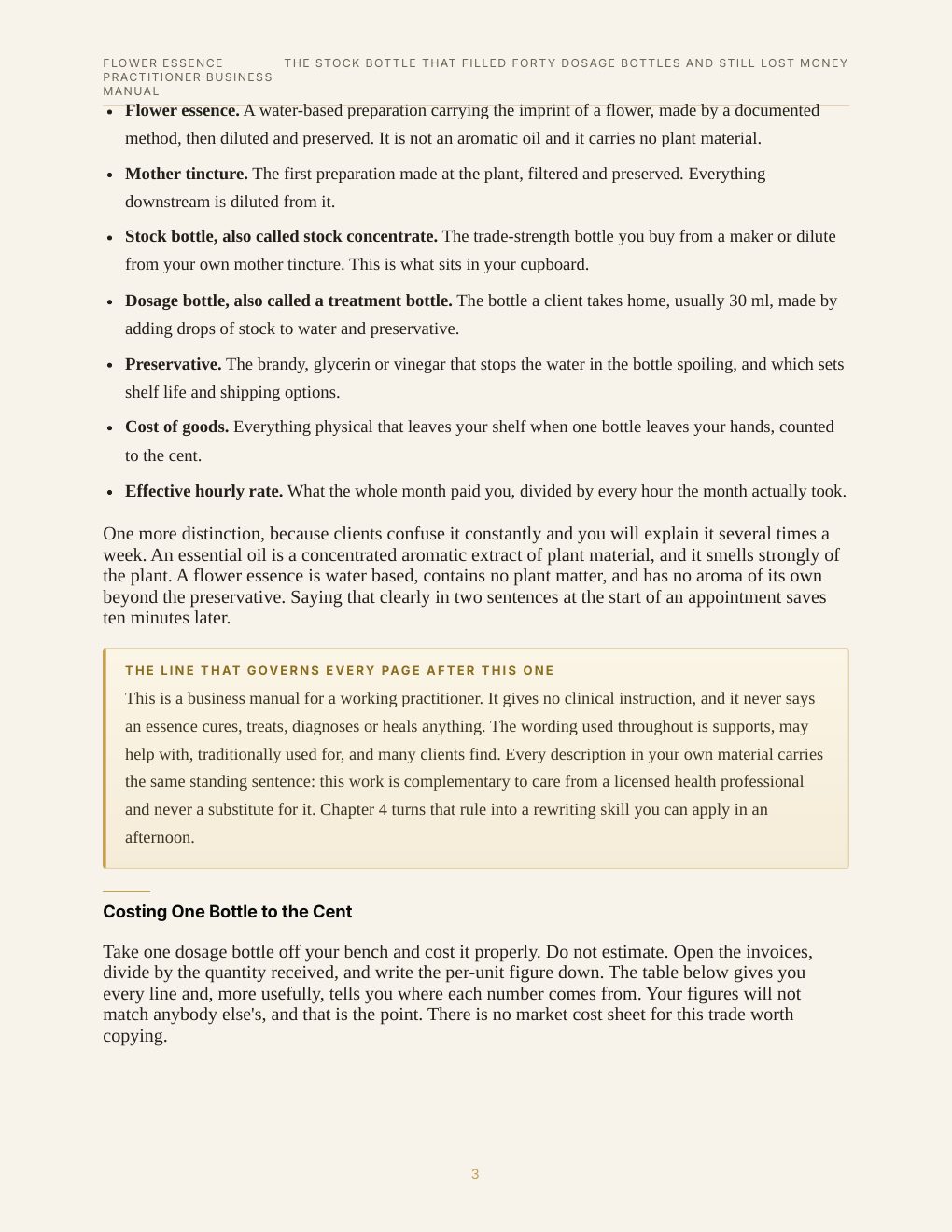 Flower Essence Practitioner Business Manual, preview page 12