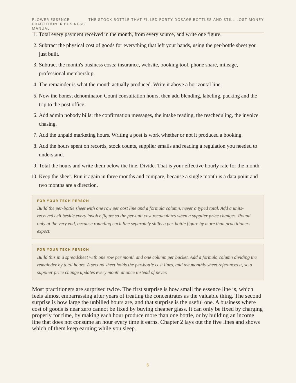Flower Essence Practitioner Business Manual, preview page 15
