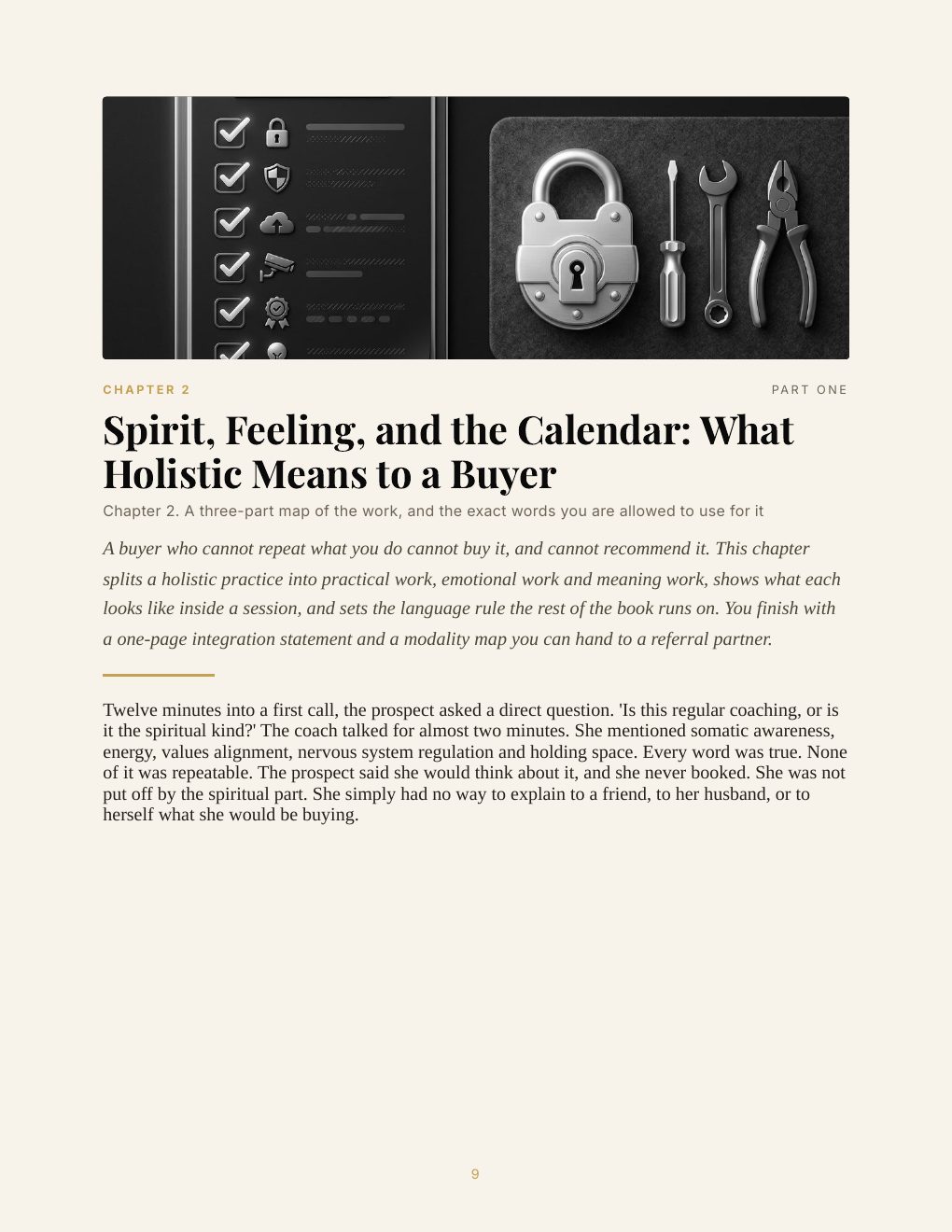 The Grounded Coach's Business Manual, preview page 18