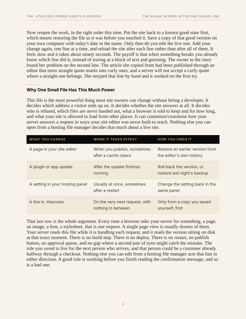 The .htaccess Power User's Playbook, preview page 12