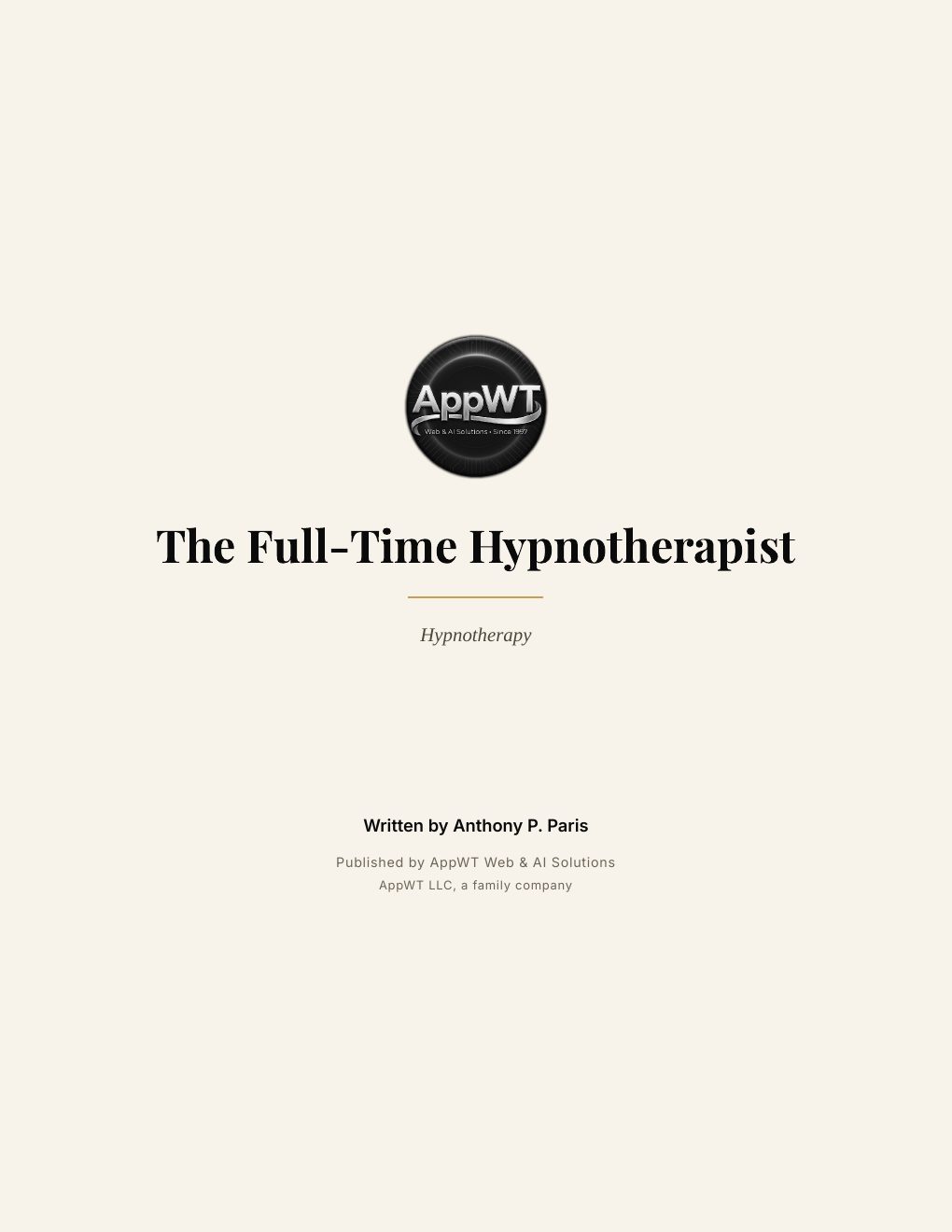 The Full-Time Hypnotherapist, preview page 2