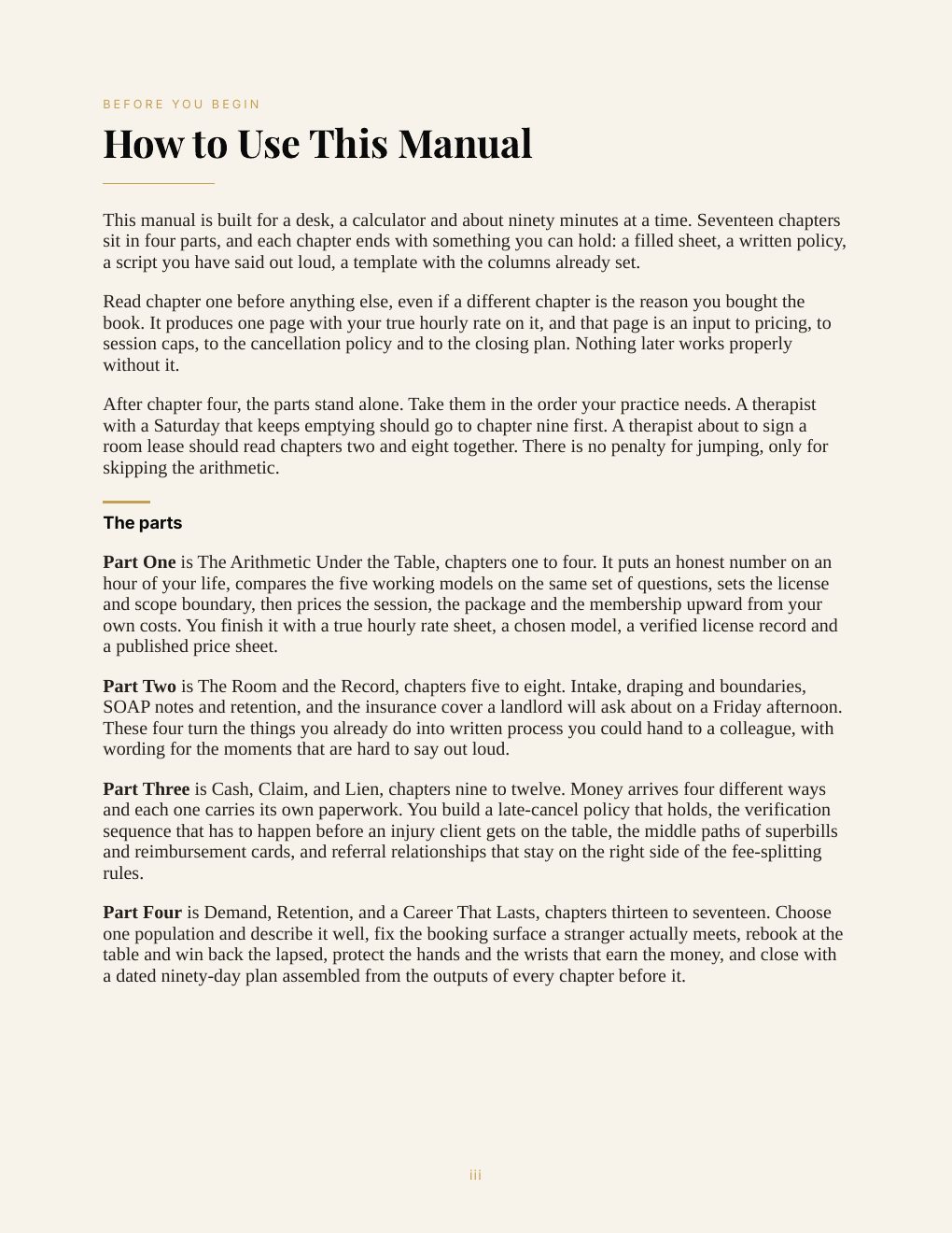 Booked & Balanced: The Massage Therapist's Business Manual, preview page 6