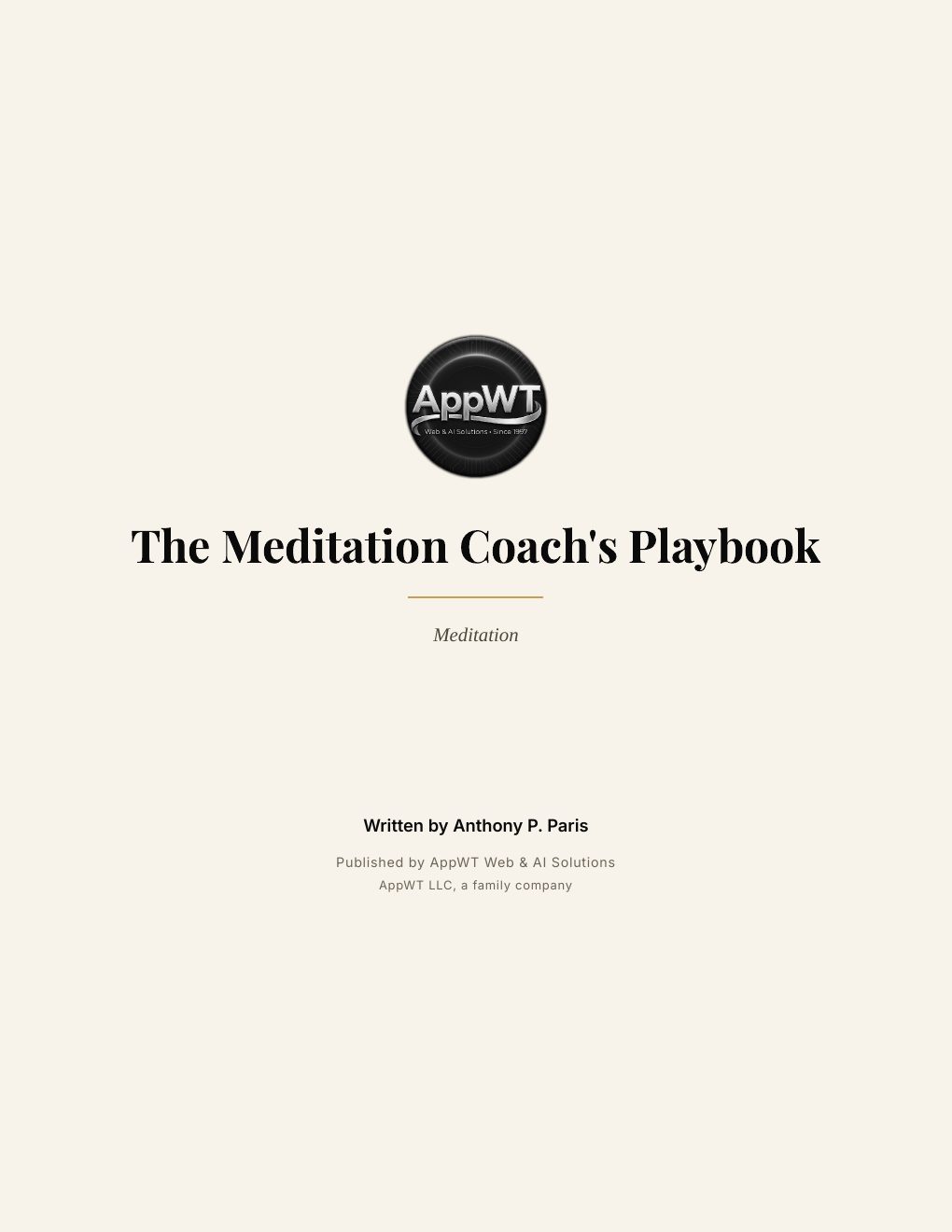 The Meditation Coach's Playbook, preview page 2