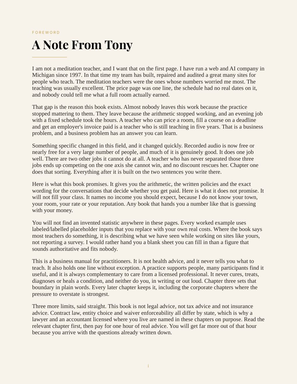 The Meditation Coach's Playbook, preview page 4