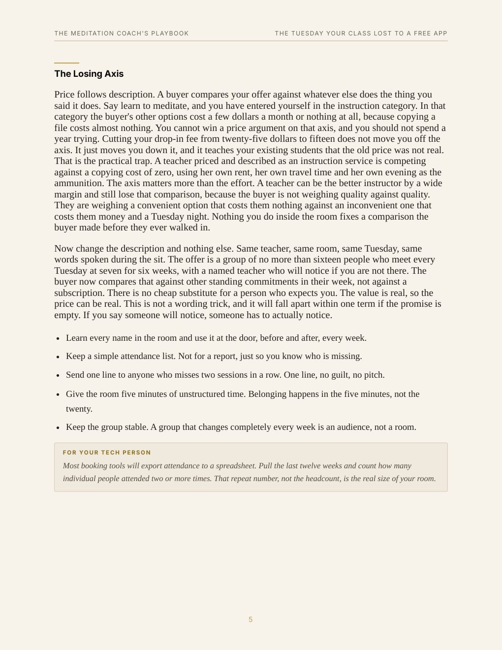 The Meditation Coach's Playbook, preview page 13