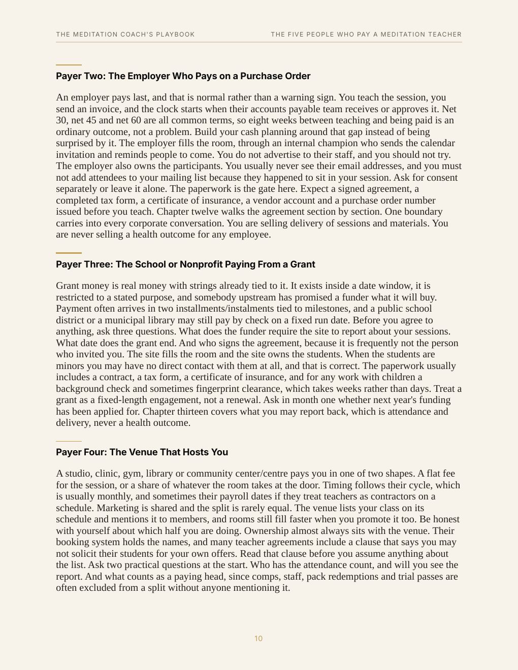 The Meditation Coach's Playbook, preview page 18