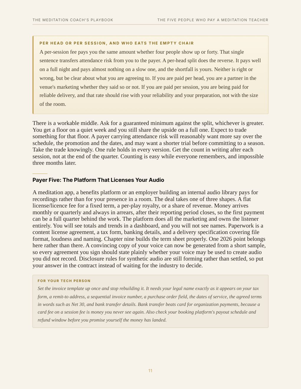 The Meditation Coach's Playbook, preview page 19